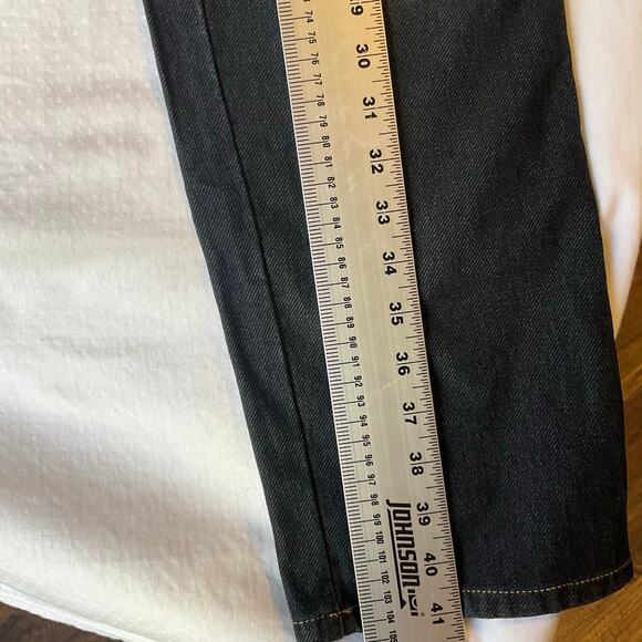 Coldwater Creek Women Skinny Jeans size 16 Black Mid Rise Stretch Boot Cut NWT - Picture 2 of 11